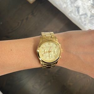 Michael Kors large gold watch